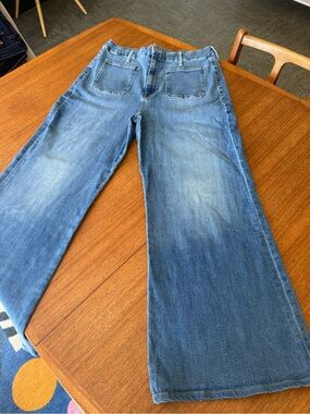 MOTHER Women's Bootcut Jeans in Medium Blue